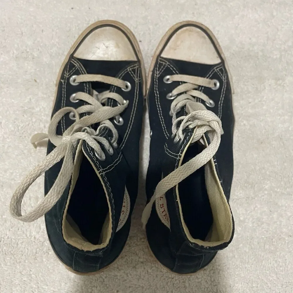 Converse Chuck Taylor All Star Shoes Black Unisex Men's 5 Women's 7 Skate Sport